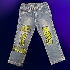 Wrangler Denim jeans hand painted
